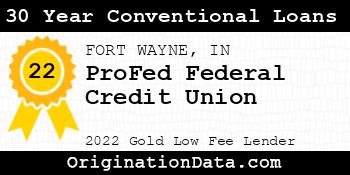 ProFed Federal Credit Union 30 Year Conventional Loans gold