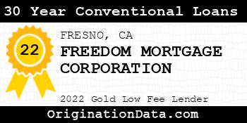 FREEDOM MORTGAGE CORPORATION 30 Year Conventional Loans gold