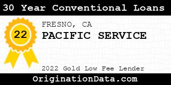PACIFIC SERVICE 30 Year Conventional Loans gold