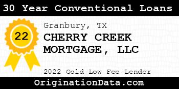 CHERRY CREEK MORTGAGE 30 Year Conventional Loans gold