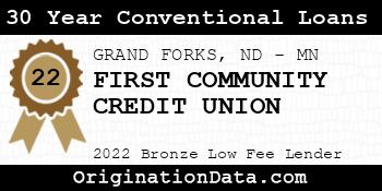 FIRST COMMUNITY CREDIT UNION 30 Year Conventional Loans bronze