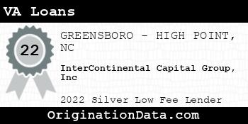 InterContinental Capital Group Inc VA Loans silver