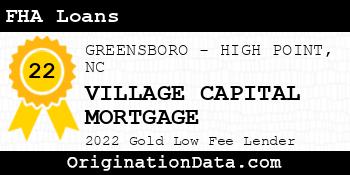 VILLAGE CAPITAL MORTGAGE FHA Loans gold