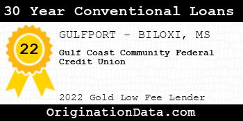 Gulf Coast Community Federal Credit Union 30 Year Conventional Loans gold