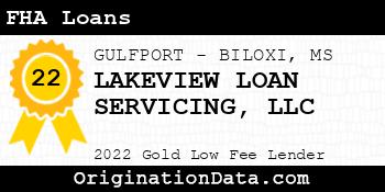LAKEVIEW LOAN SERVICING FHA Loans gold