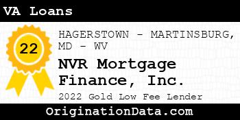 NVR Mortgage Finance VA Loans gold