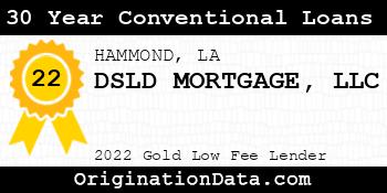 DSLD MORTGAGE 30 Year Conventional Loans gold