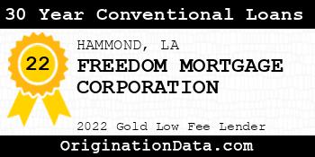 FREEDOM MORTGAGE CORPORATION 30 Year Conventional Loans gold