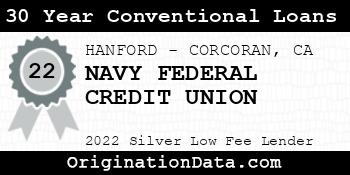 NAVY FEDERAL CREDIT UNION 30 Year Conventional Loans silver