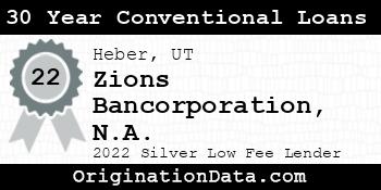 Zions Bancorporation N.A. 30 Year Conventional Loans silver