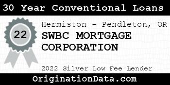 SWBC MORTGAGE CORPORATION 30 Year Conventional Loans silver