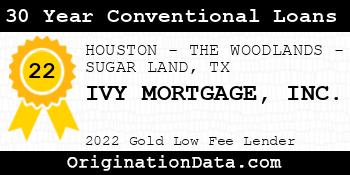 IVY MORTGAGE 30 Year Conventional Loans gold