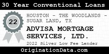 ADVISA MORTGAGE SERVICES LTD. 30 Year Conventional Loans silver