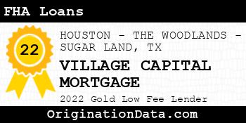 VILLAGE CAPITAL MORTGAGE FHA Loans gold