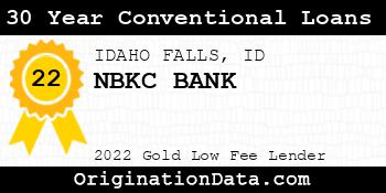 NBKC BANK 30 Year Conventional Loans gold