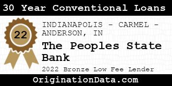 The Peoples State Bank 30 Year Conventional Loans bronze