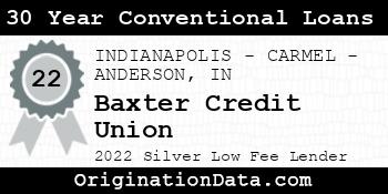 Baxter Credit Union 30 Year Conventional Loans silver