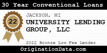 UNIVERSITY LENDING GROUP 30 Year Conventional Loans bronze