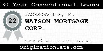 WATSON MORTGAGE CORP. 30 Year Conventional Loans silver