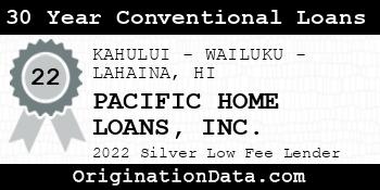 PACIFIC HOME LOANS 30 Year Conventional Loans silver
