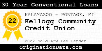 Kellogg Community Credit Union 30 Year Conventional Loans gold
