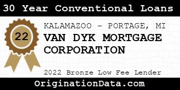 VAN DYK MORTGAGE CORPORATION 30 Year Conventional Loans bronze