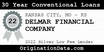 DELMAR FINANCIAL COMPANY 30 Year Conventional Loans silver