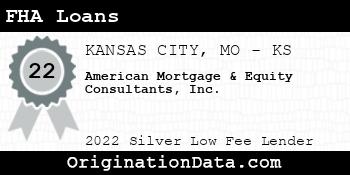 American Mortgage & Equity Consultants FHA Loans silver