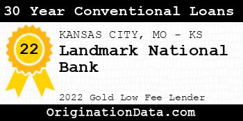 Landmark National Bank 30 Year Conventional Loans gold