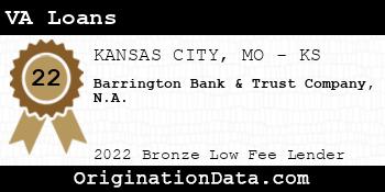 Barrington Bank & Trust Company N.A. VA Loans bronze
