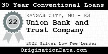 Union Bank and Trust Company 30 Year Conventional Loans silver