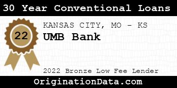 UMB Bank 30 Year Conventional Loans bronze