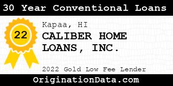 CALIBER HOME LOANS 30 Year Conventional Loans gold