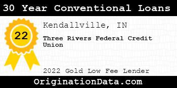 Three Rivers Federal Credit Union 30 Year Conventional Loans gold