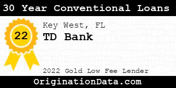 TD Bank 30 Year Conventional Loans gold