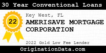 AMERISAVE MORTGAGE CORPORATION 30 Year Conventional Loans gold