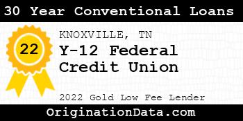 Y-12 Federal Credit Union 30 Year Conventional Loans gold