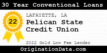 Pelican State Credit Union 30 Year Conventional Loans gold