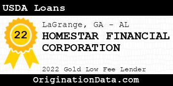 HOMESTAR FINANCIAL CORPORATION USDA Loans gold