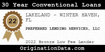 PREFERRED LENDING SERVICES 30 Year Conventional Loans bronze