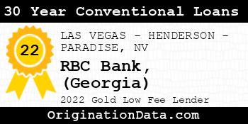 RBC Bank (Georgia) 30 Year Conventional Loans gold