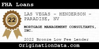 MORTGAGE MANAGEMENT CONSULTANTS FHA Loans bronze