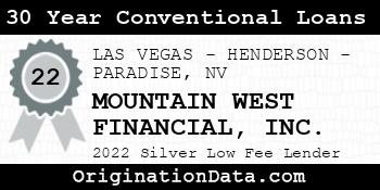 MOUNTAIN WEST FINANCIAL 30 Year Conventional Loans silver
