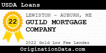 GUILD MORTGAGE COMPANY USDA Loans gold