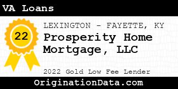 Prosperity Home Mortgage VA Loans gold