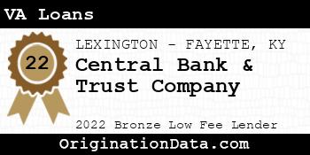 Central Bank & Trust Company VA Loans bronze