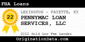 PENNYMAC LOAN SERVICES FHA Loans gold