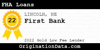 First Bank FHA Loans gold