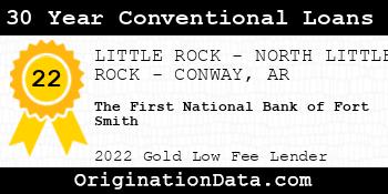 The First National Bank of Fort Smith 30 Year Conventional Loans gold