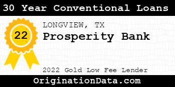 Prosperity Bank 30 Year Conventional Loans gold